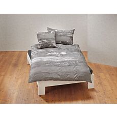Satin-Bettwäsche mit Querstreifen