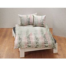 Bettwäsche mit harmonischer Blattgirlande