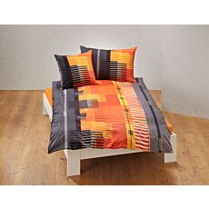 Linge de lit avec motif rayé stylé