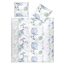 Bettwäsche mit modernem Blatt-Design