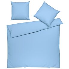 Linge de lit uni avec fibres de bambou)