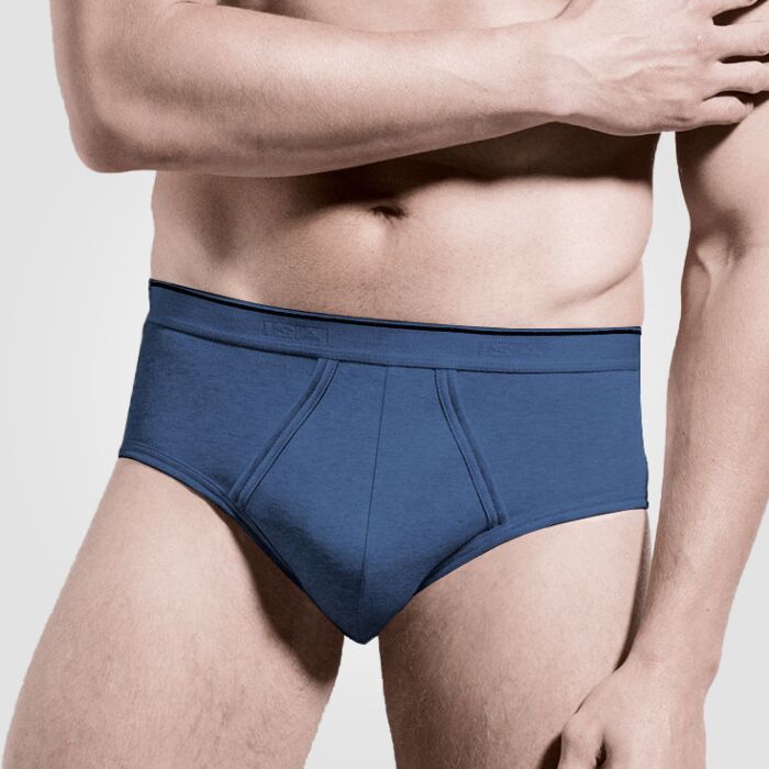 ISA Slip pour homme encotton, avec ouverture