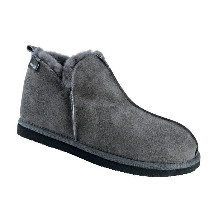 Shepherd Pantoufles pour dames et hommes, cuir nubuck véritable