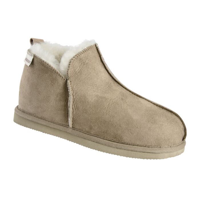 Shepherd Pantoufles pour dames et hommes, cuir nubuck véritable