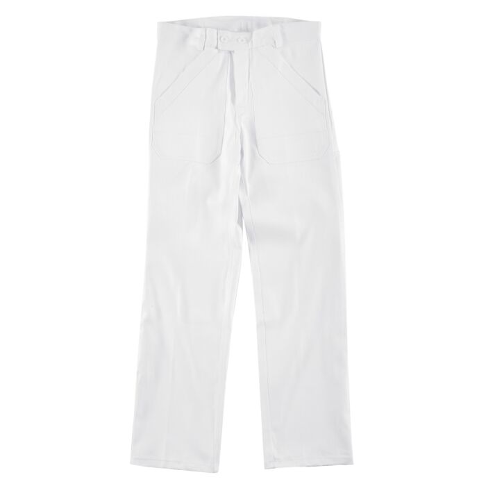 Orix Pantalon de peintre et plâtrier, blanc
