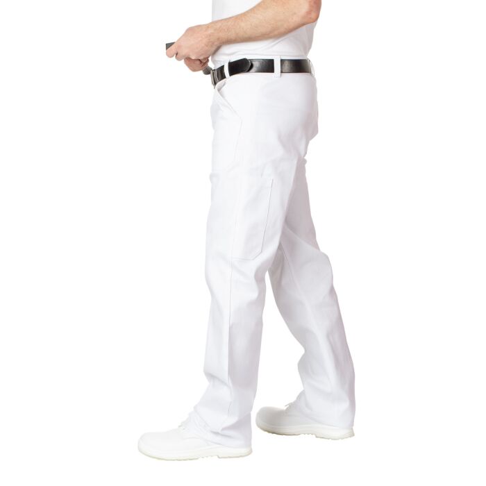 Orix Pantalon de peintre et plâtrier, blanc