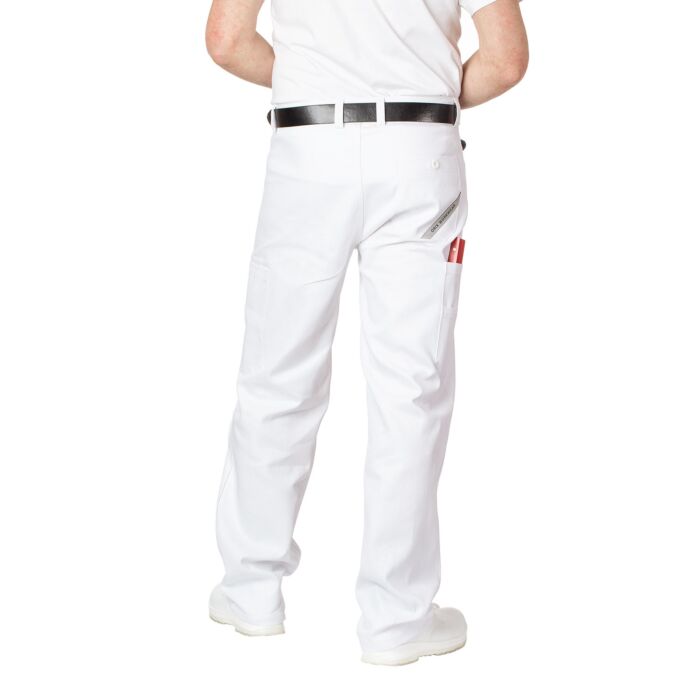 Orix Pantalon de peintre et plâtrier, blanc