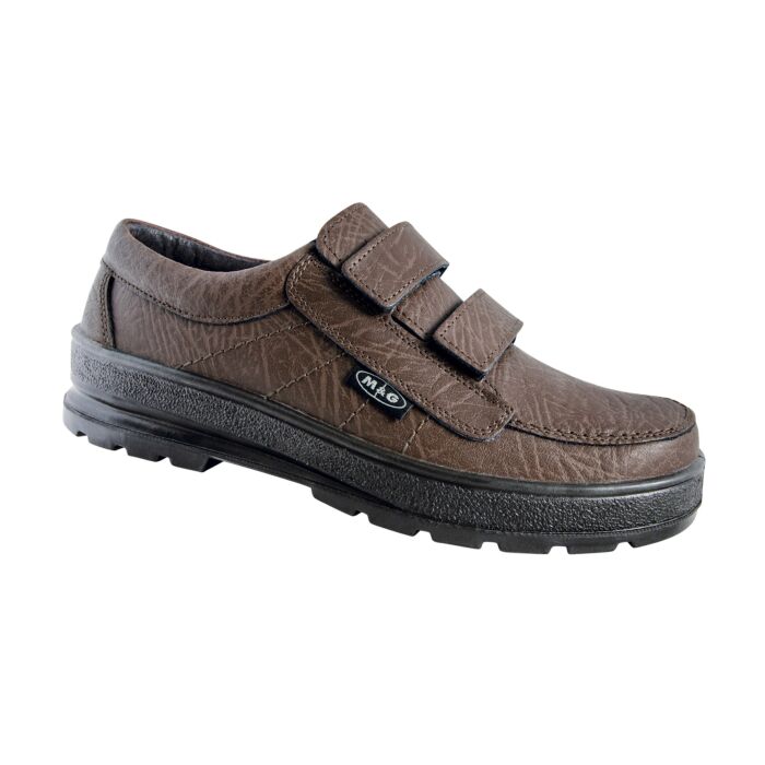 Chaussures polyvalentes pour hommes, cuir, Velcro
