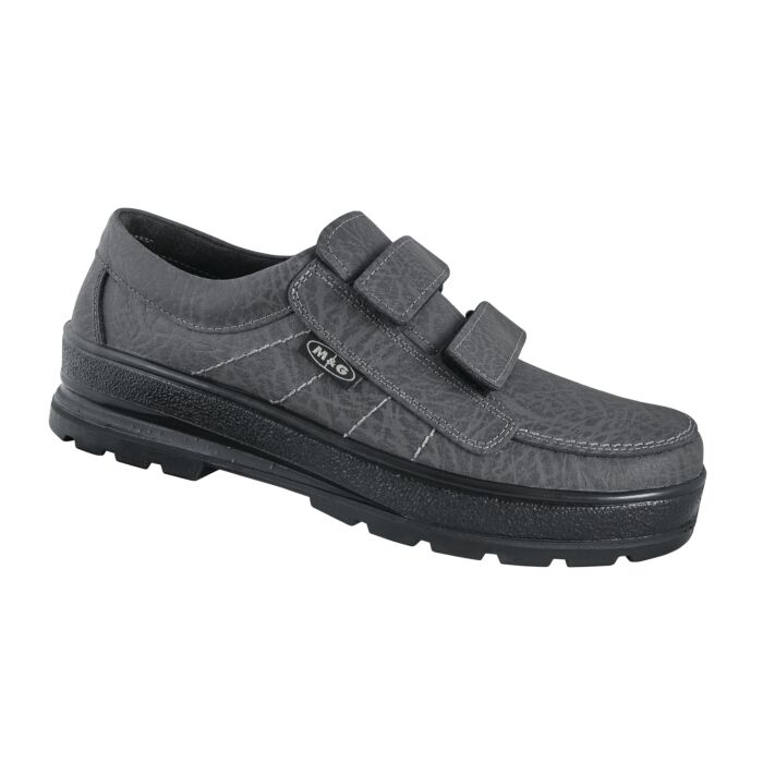 Chaussures polyvalentes pour hommes, cuir, Velcro