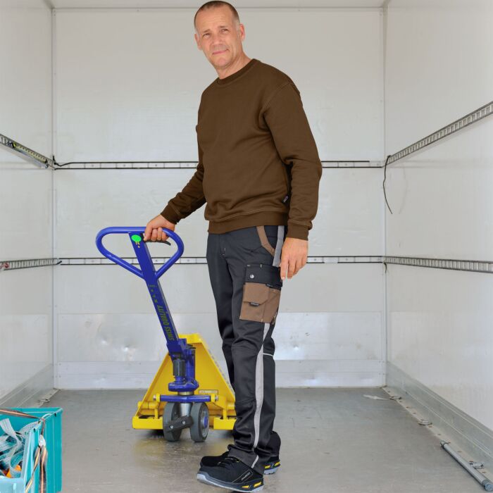Wikland Sweatshirt, elastische Rippware
