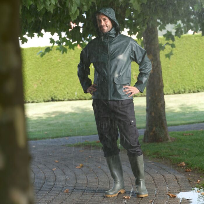 HELLY HANSEN Veste de pluie «Voss», avec capuchon escamotable