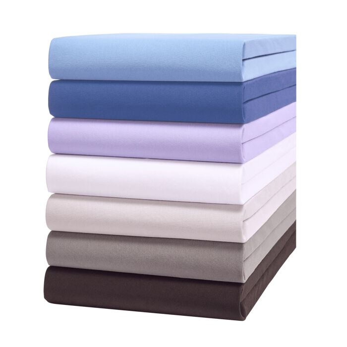 Superstretch Jersey-Fixleintücher für Topper, 8-12 cm