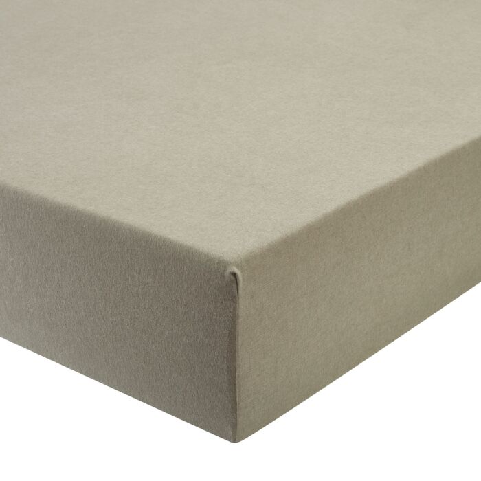 Drap-housse en flanelle avec effet chiné