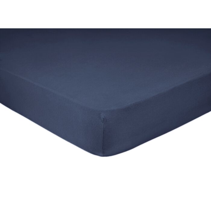 Esprit Jersey-Fixleintücher, Matratzenhöhe bis 30 cm , dunkelblau