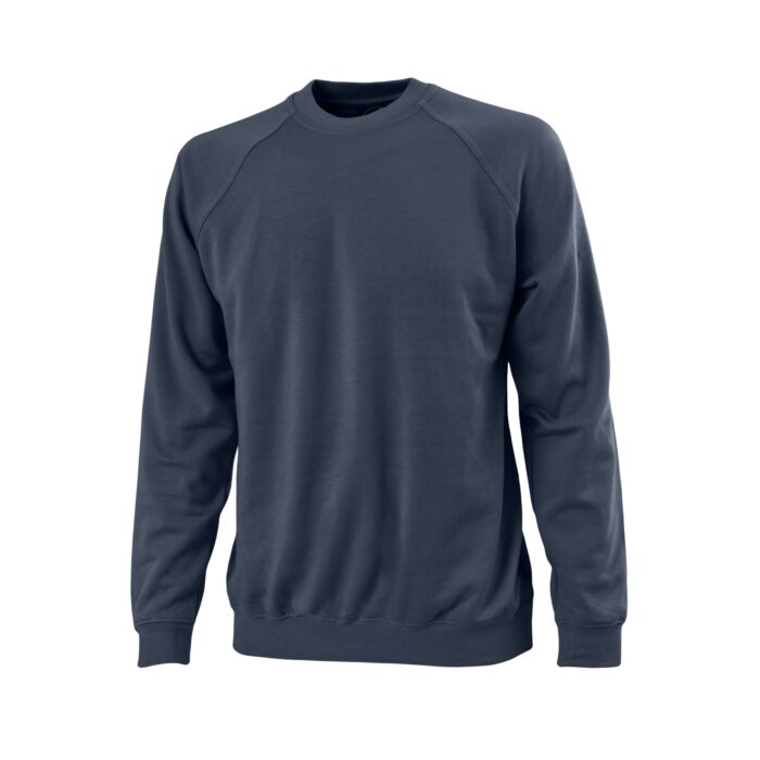 Unisex-Sweatshirt mit Bündchen, innen geraut