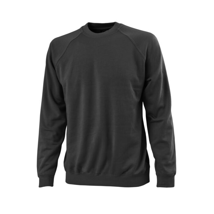 Unisex-Sweatshirt mit Bündchen, innen geraut