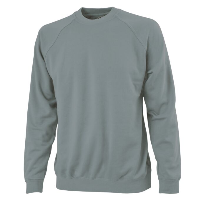 Unisex-Sweatshirt mit Bündchen, innen geraut