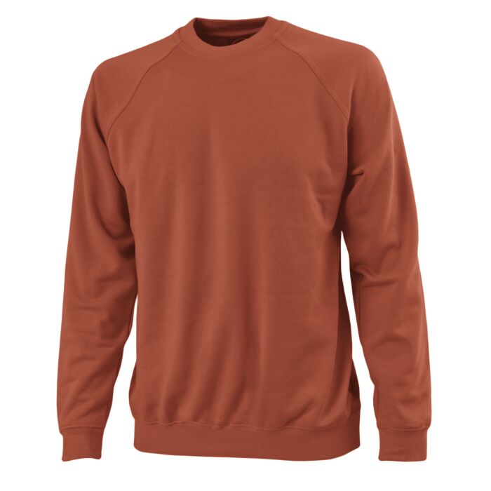 Unisex-Sweatshirt mit Bündchen, innen geraut