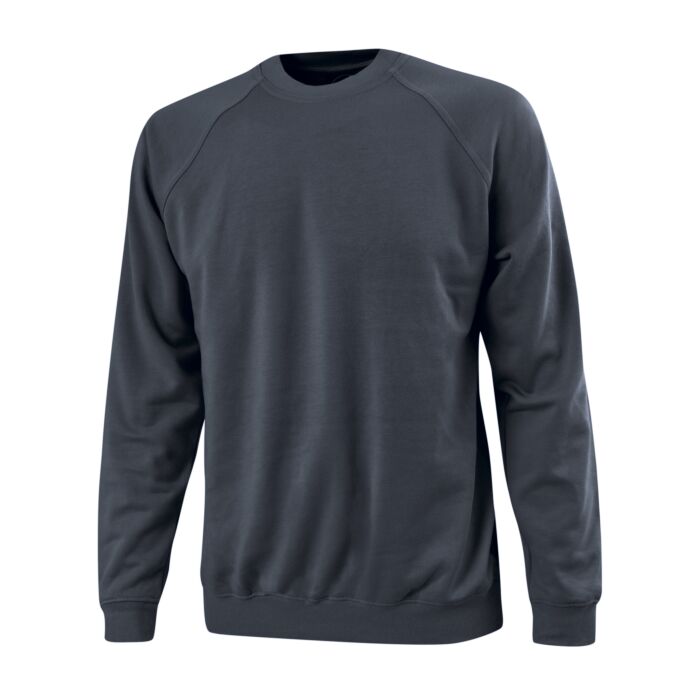 Unisex-Sweatshirt mit Bündchen, innen geraut