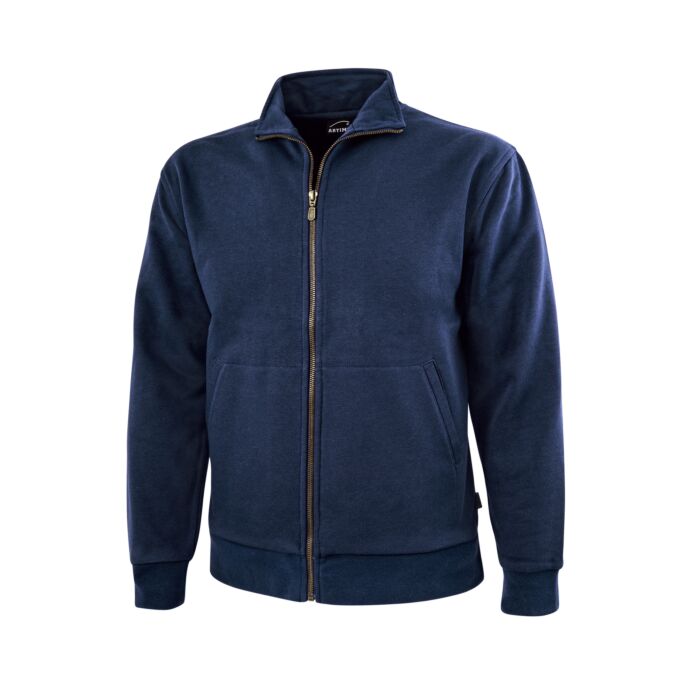 HTA Veste sweat, unisexe, avec poches