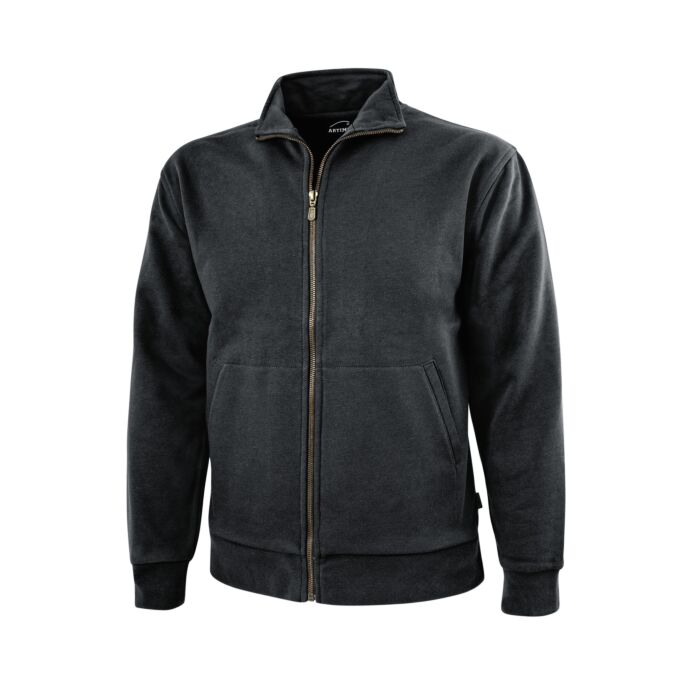HTA Veste sweat, unisexe, avec poches