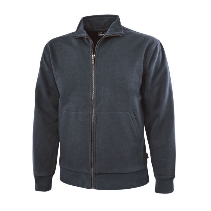 HTA Veste sweat, unisexe, avec poches