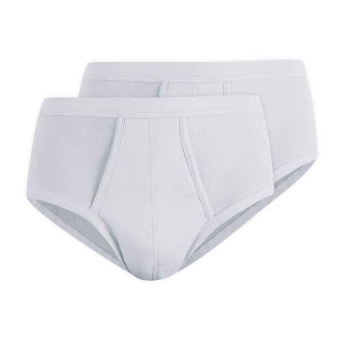 Herren Maxi-Slip, Duo-Pack, mit breitem Taillenelast