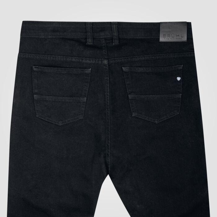 Brühl 5-Pocket Jeans «Genua III», schwarz