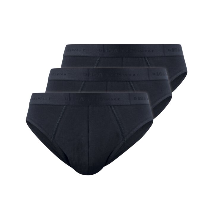 ISA Slip, 3er-Pack, bequemer Soft-Bund