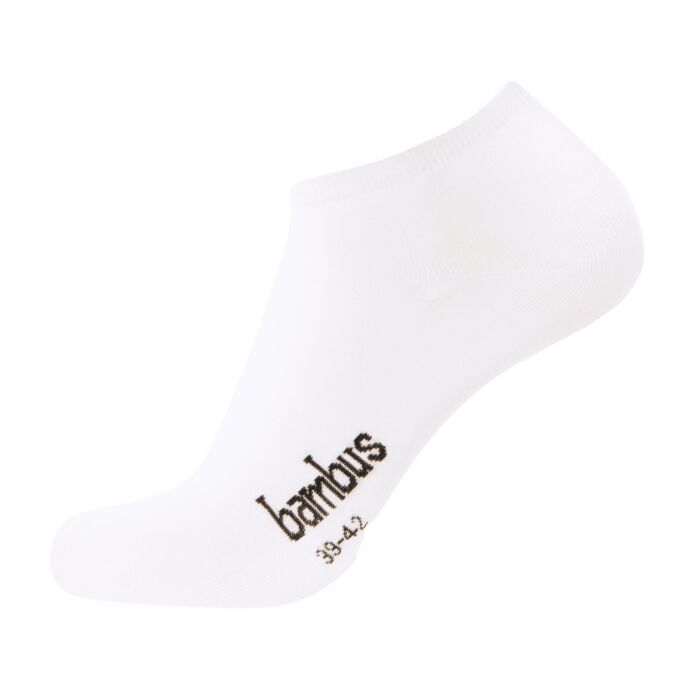 Unisex socquettes en bambou, lot de 3 paires, respirantes