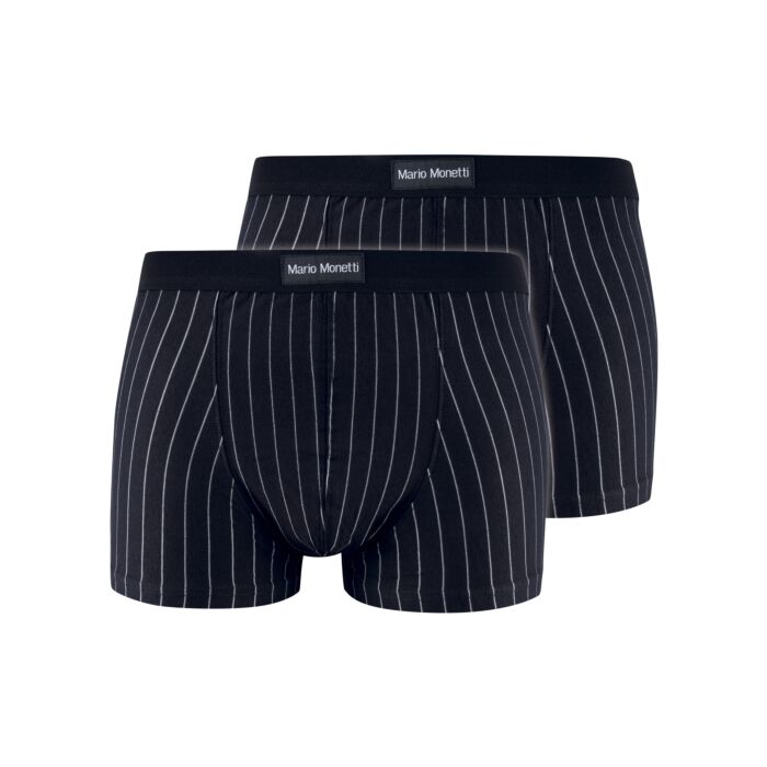 Herren Pantys mit Nadelstreifen, im Duo-Pack