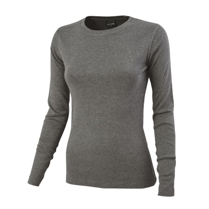 ARTIME Langarm Rundhals-Shirt