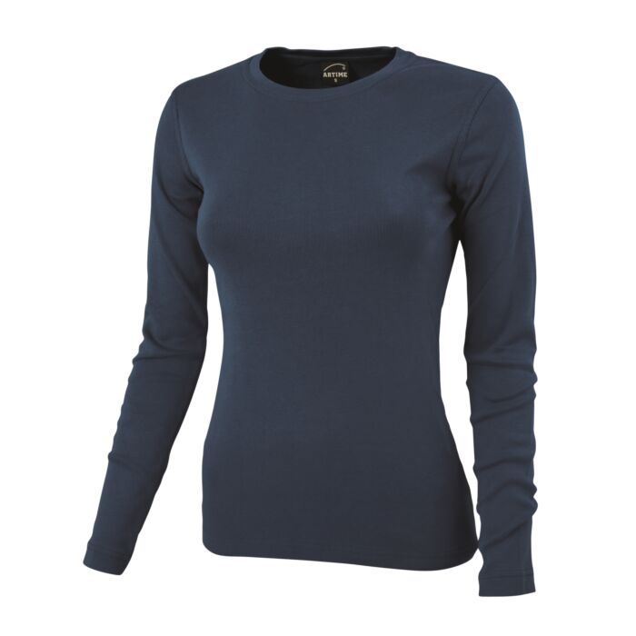 ARTIME Langarm Rundhals-Shirt