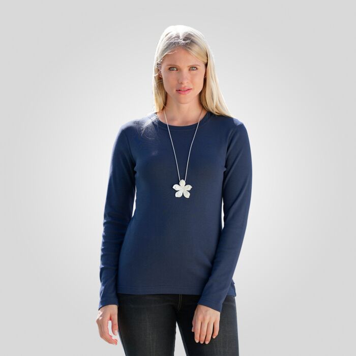 ARTIME Langarm Rundhals-Shirt
