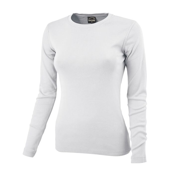 ARTIME Langarm Rundhals-Shirt