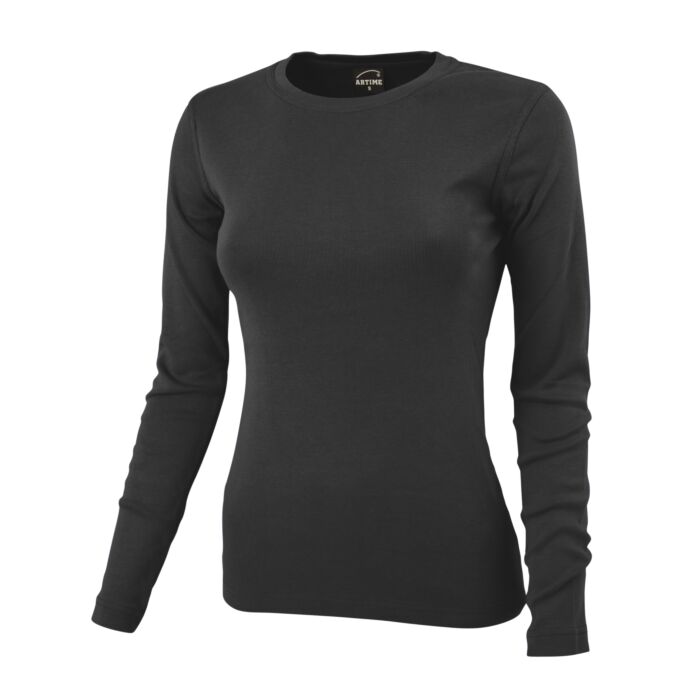 ARTIME Langarm Rundhals-Shirt