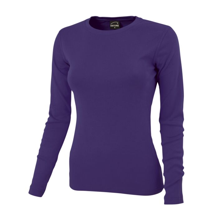 ARTIME Langarm Rundhals-Shirt