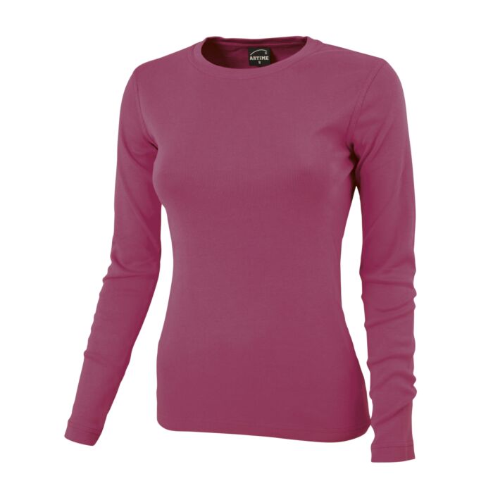 ARTIME Langarm Rundhals-Shirt