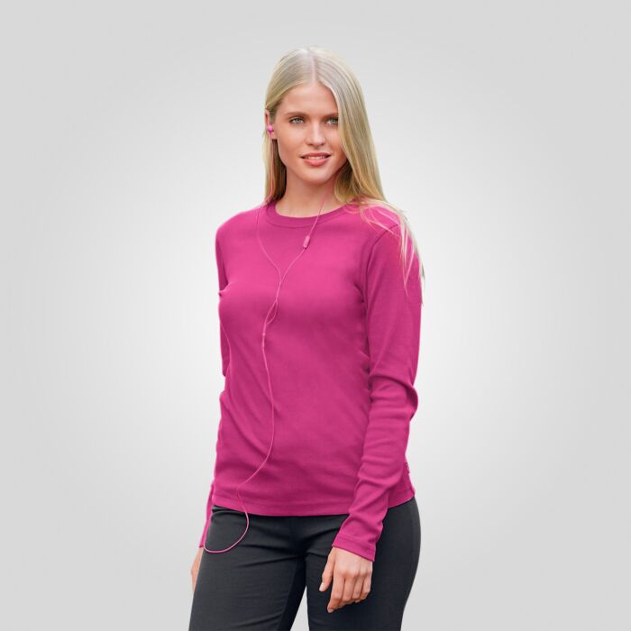 ARTIME Langarm Rundhals-Shirt