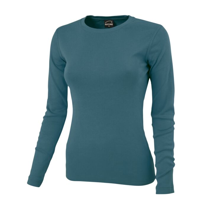ARTIME Langarm Rundhals-Shirt