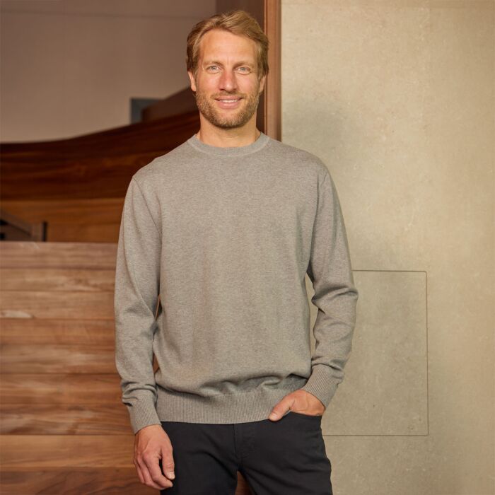 ARTIME Rundhals-Pullover, ca. 71 cm Rückenlänge