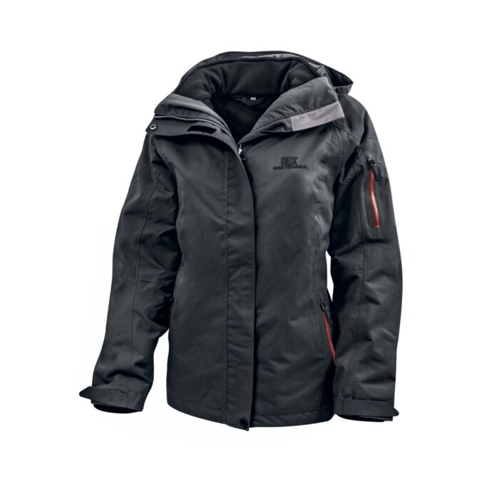 HTA Damen Outdoor-Jacke 3 in 1, leicht tailliert, wasserdicht main product photo