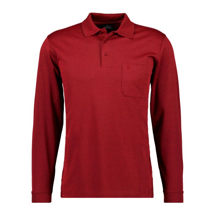 Ragman polo homme manches longues