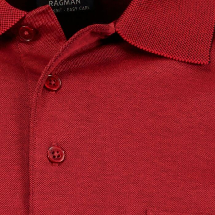 Ragman polo homme manches longues