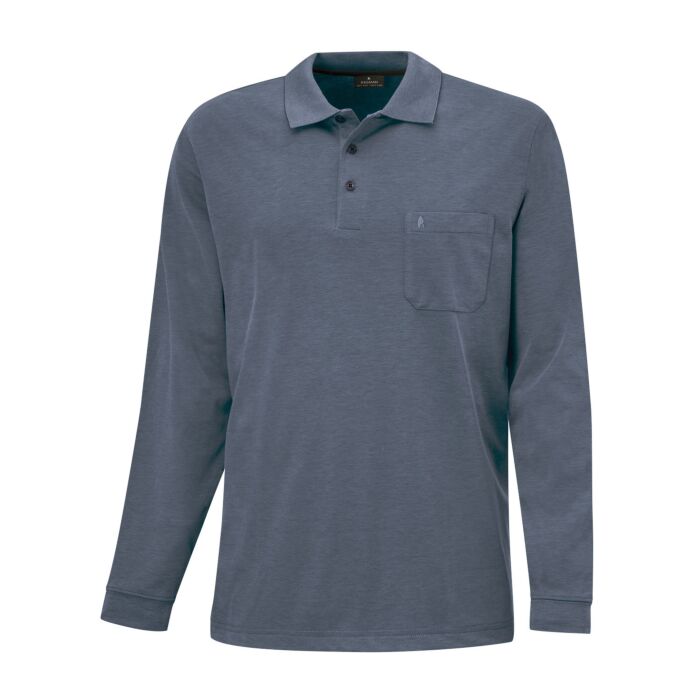 Ragman polo homme manches longues