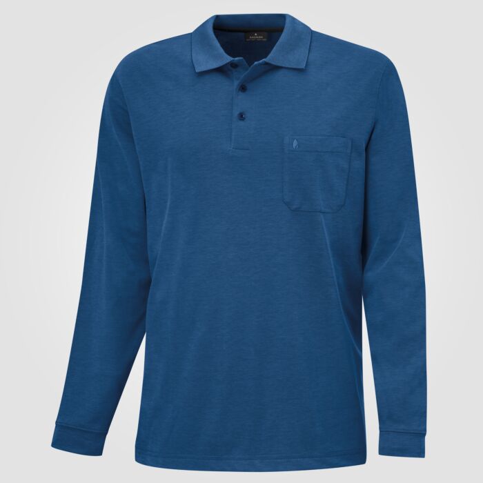 Ragman polo homme manches longues