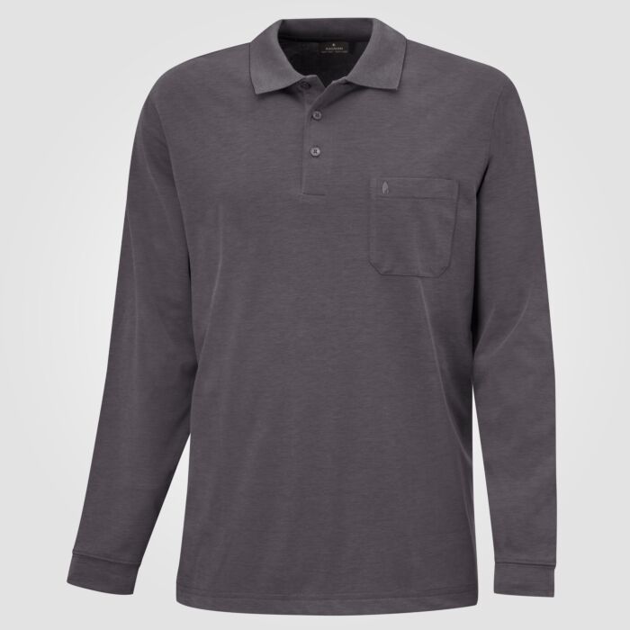 Ragman polo homme manches longues