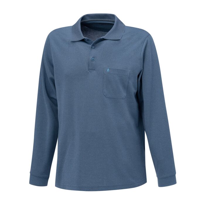 Ragman polo à manches longues «Classic Fit»