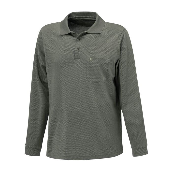 Ragman polo à manches longues «Classic Fit»