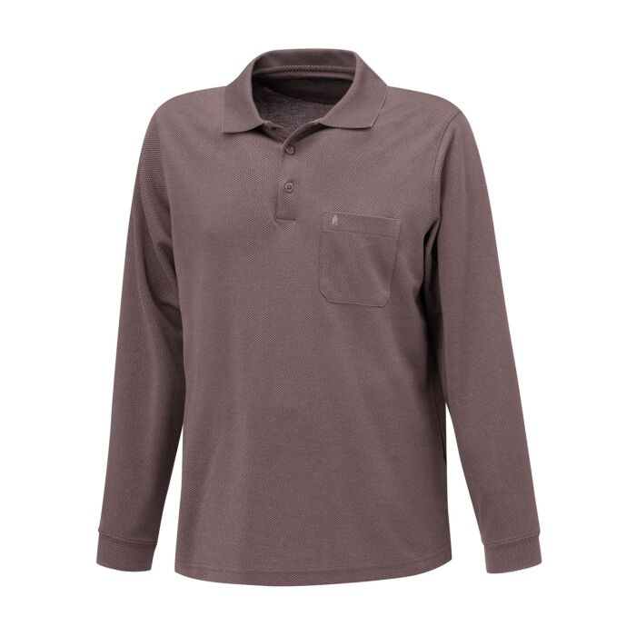 Ragman polo à manches longues «Classic Fit»
